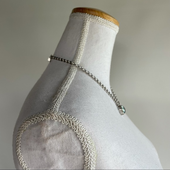 Myka Crystal Chain Link Necklace - Picture 4 of 6